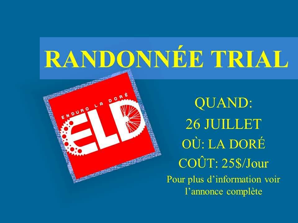 Randonnée Trial à La Doré – Édition 2025
